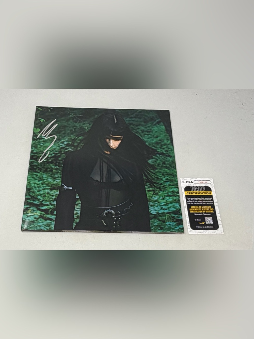 Maria Zardoya signed Not For Radio Melt Album JSA COA